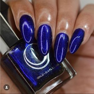Mooncat Midnight Rider Holographic Stardust Dearly Departed Nail Art